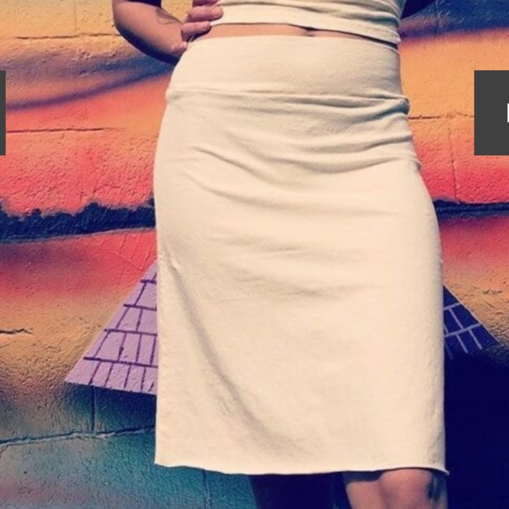 NWT Hemp High waisted A-line Skirt